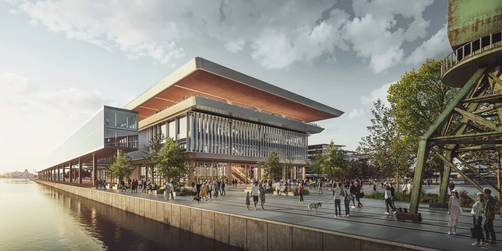Riga Ropax Terminal arhitektoniskā konkursa uzvarētājs – Zaha Hadid Architects