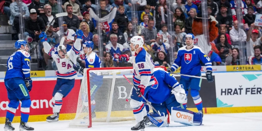 ASV un Kanādas hokeja izlases pēdējās pārbaudes spēlēs izcīna pārliecinošas uzvaras