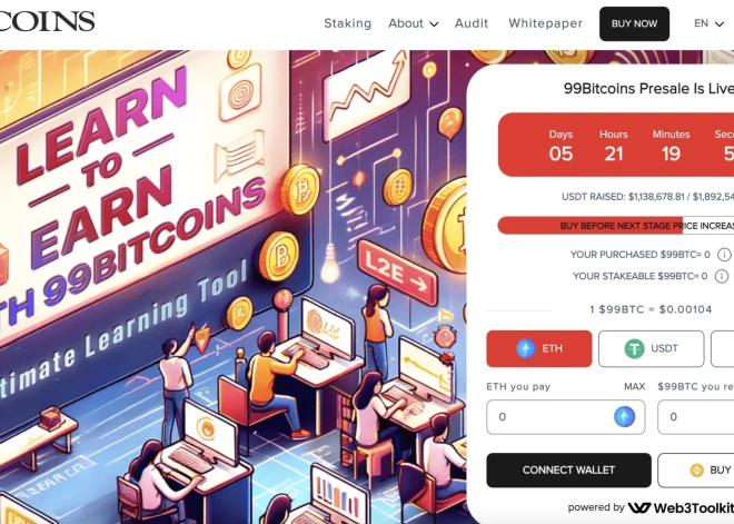 Investori veic likmes uz augstāko APY Learn-to-Earn platformu