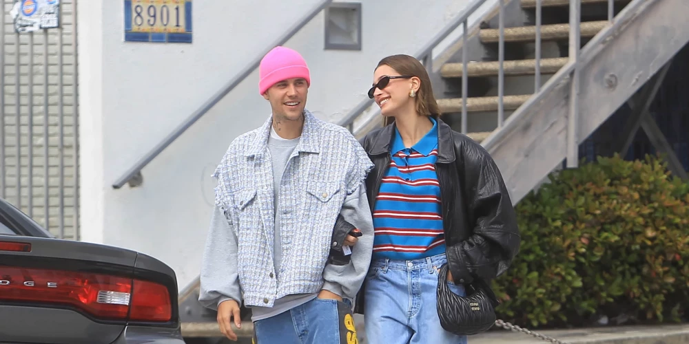 Джастин и Хейли Бибер.