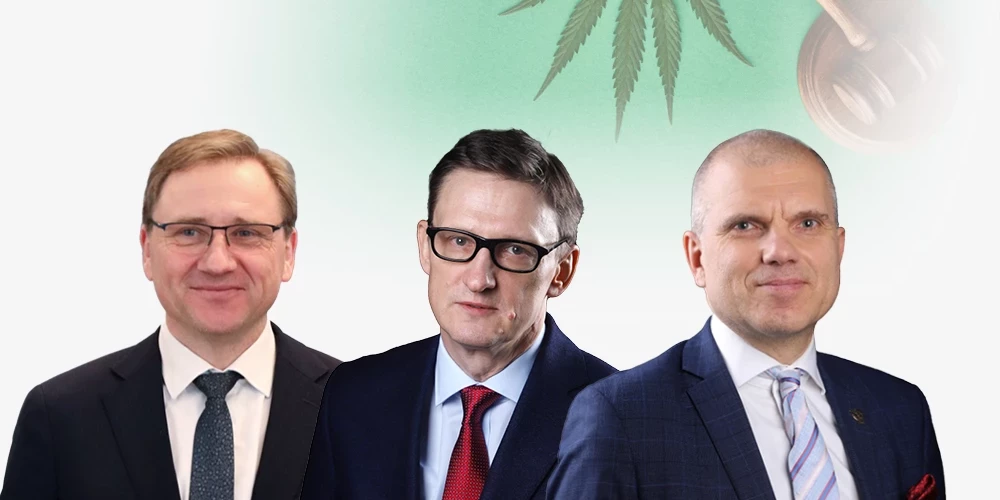 Gundars Bērziņš, Jurģis Liepnieks un Aigars Rostvskis komentē marihuānas lietošanu un tās iespējamo legalizāciju jeb izņemšanu no aizliegto narkotiku saraksta.