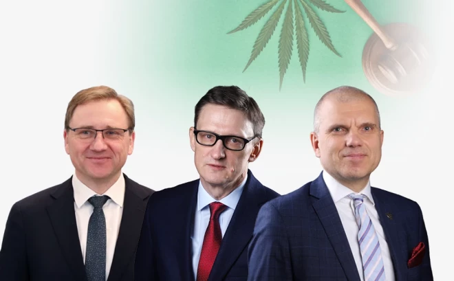 Gundars Bērziņš, Jurģis Liepnieks un Aigars Rostvskis komentē marihuānas lietošanu un tās iespējamo legalizāciju jeb izņemšanu no aizliegto narkotiku saraksta.