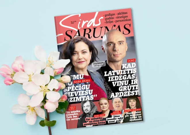 Žurnāla "Sirds Sarunas" jaunākajā numurā - leģendāras intervijas ar Donu, Niku Matvejevu, Indru Briķi un citiem