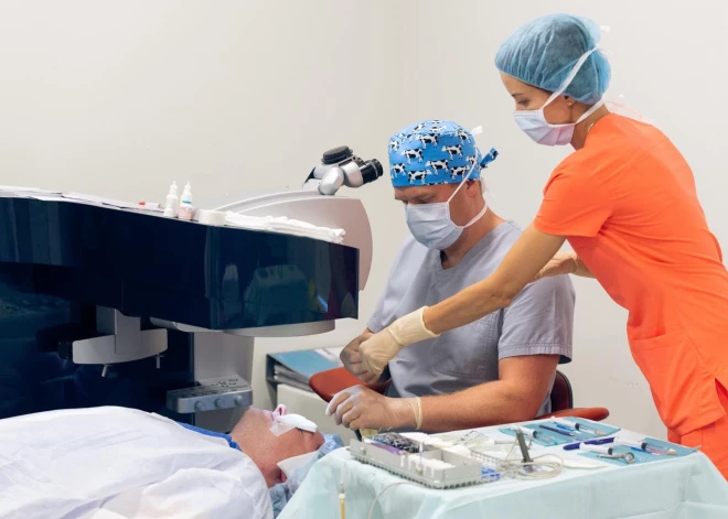 Dr. Lūkina acu klīnika sāk piedāvāt īpaši saudzīgu redzes lāzerkorekciju
