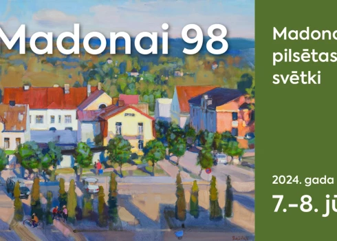 7. jūnijā Madonas pilsētai aprit 98 gadi.