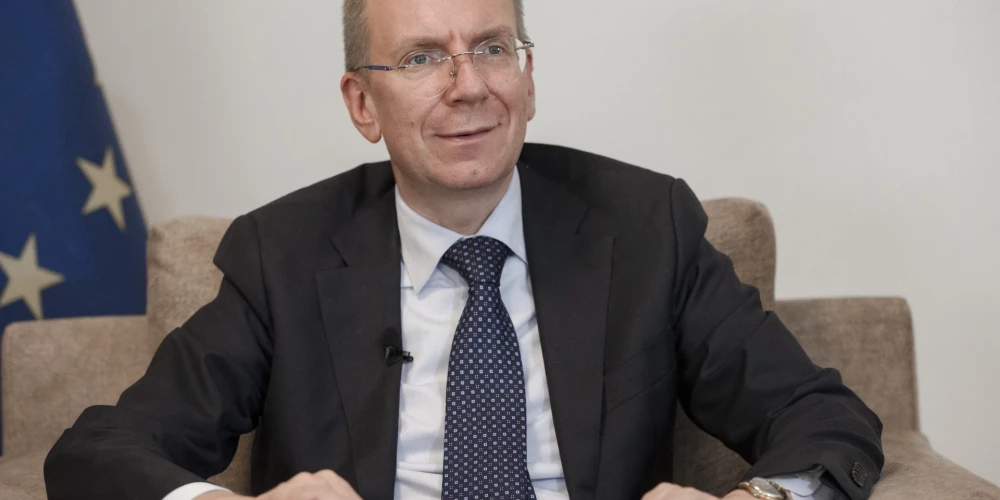 Президент Латвии Эдгар Ринкевич.