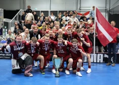 Latvijas florbolisti kļūst par pirmajiem pasaules čempioniem 3x3 florbolā