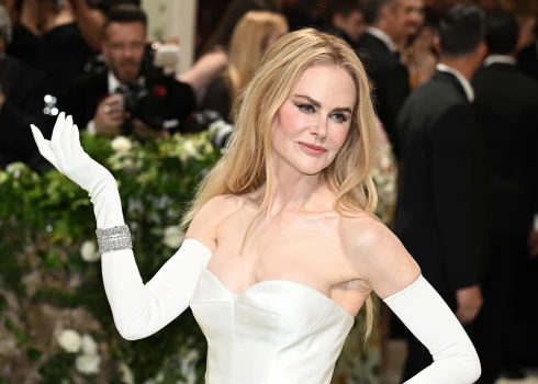 Nikola Kidmena “Met Gala” ballē Ņujorkā šā gada 6. maijā.