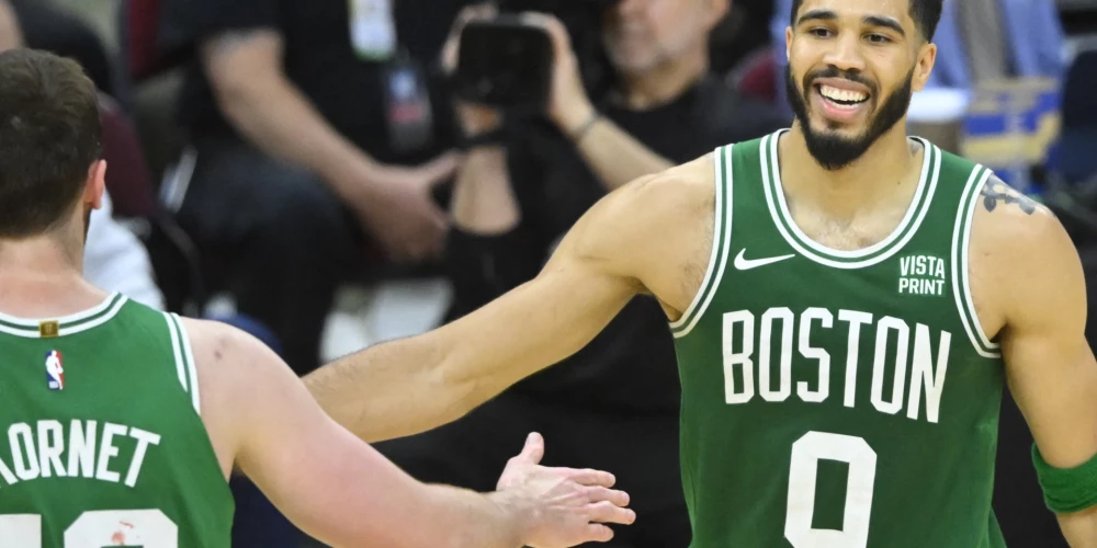 "Celtics" ierastais uzbrukuma līderis Džeisons Teitums pamazām uzņem apgriezienus arī izslēgšanas spēlēs.