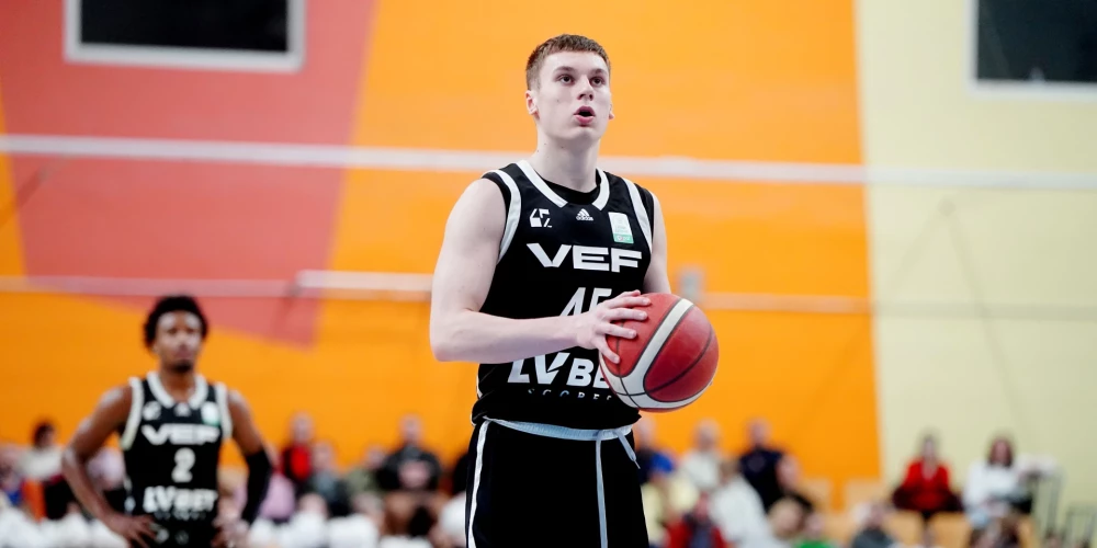 NBA draftam pieteiktais Blūms atzīts par Latvijas basketbola labāko debitantu