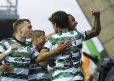 "Celtic" futbolisti titulu nodrošināja viesos, ar 5:0 sagraujot "Kilmarnock".