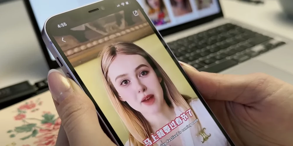 Kā no ukrainietes "uztaisīja" krievieti un izmantoja Krievijas reklamēšanai Ķīnā