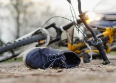 В Балви под машину попал 8-летний велосипедист