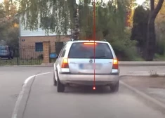 VIDEO: Gulbenes novadā autovadītājs 1,27 promiļu reibumā bēg no policijas