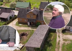 VIDEO: seniore Aknīstē spiesta dzīvot bailēs - kaimiņš izspiež naudu un lauž durvis