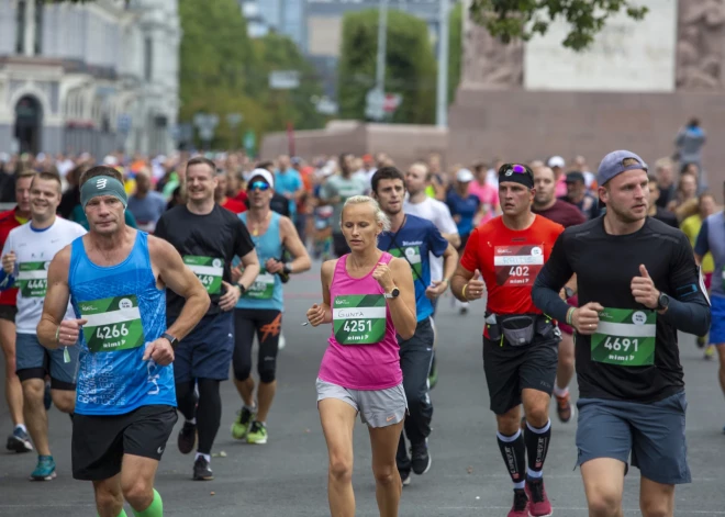 Sāksies "Rimi" Rīgas maratons; galvaspilsētā noteikti būtiski satiksmes ierobežojumi