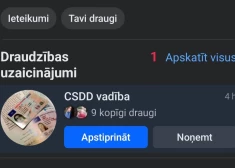 "CSDD vadība" par 650 eiro piedāvā laupītājam Kaupēnam izsniegt "B" kategorijas tiesības - "Facebook" lietotājs  izjoko krāpniekus