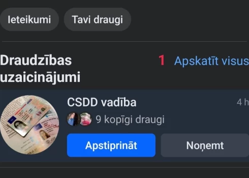 "CSDD vadība" par 650 eiro piedāvā laupītājam Kaupēnam izsniegt "B" kategorijas tiesības - "Facebook" lietotājs  izjoko krāpniekus