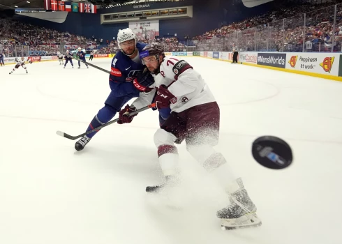 Чуда не случилось: сборная Латвии проиграла США и не смогла выйти в 1/4 финала чемпионата мира
