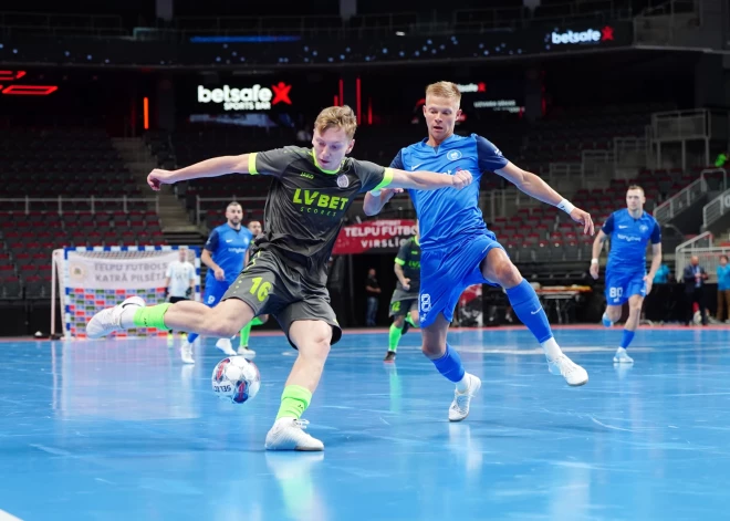 "Riga" kļūst par Latvijas telpu futbola virslīgas čempioni