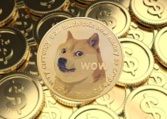 Изображение Кабосу на криптовалюте Dogecoin.