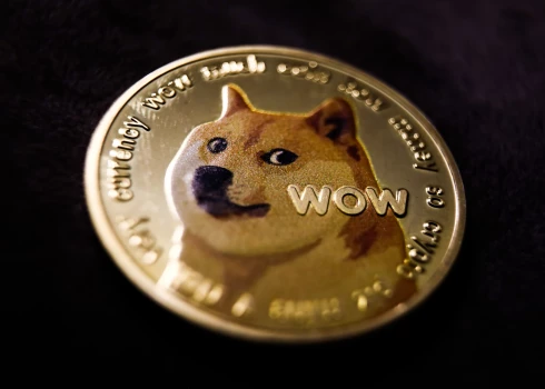 "Dogecoin" kriptovalūta ar Kabosu attēlu