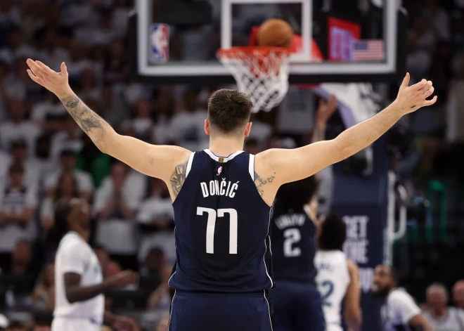 Dončičs sarūpē "Mavericks" otro uzvaru NBA Rietumu finālsērijā