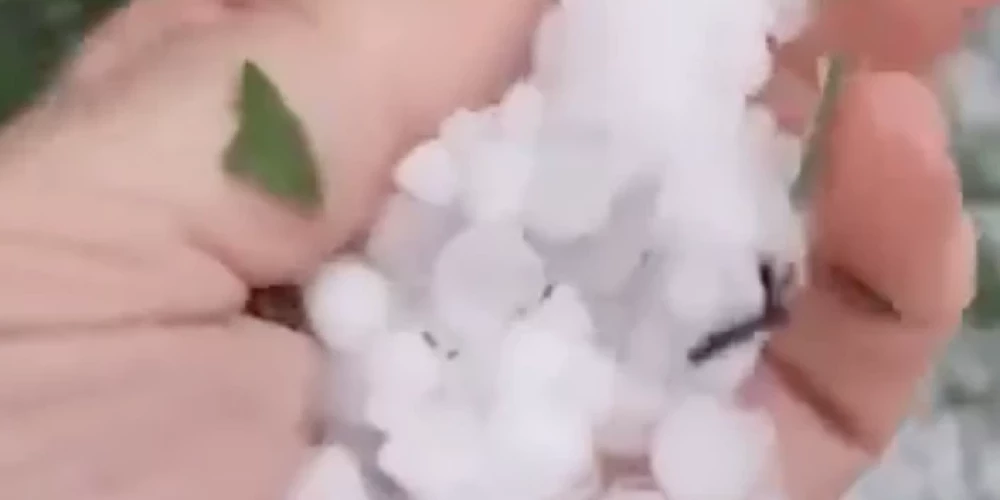 Pamatīga krusa, kas piedzīvota Mārupē.