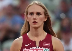Latvijas sprintere Vaičule sacensībās Beļģijā ierindojas 14. pozīcijā