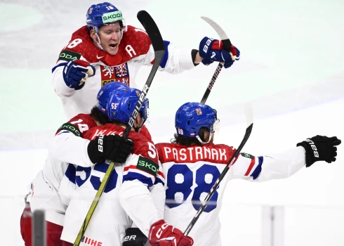 FOTO: Čehija triumfē pasaules čempionātā hokejā