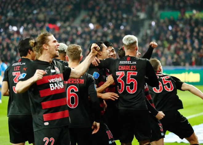 "Midtjylland" izmanto "Brondby" klupienu un ceturto reizi vēsturē uzvar Dānijas superlīgā