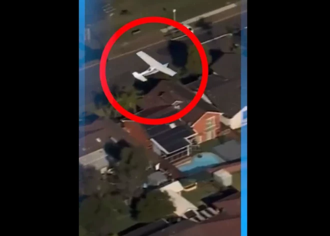 Video: Austrālijā lidmašīna par mata tiesu izvairās no sadursmes
