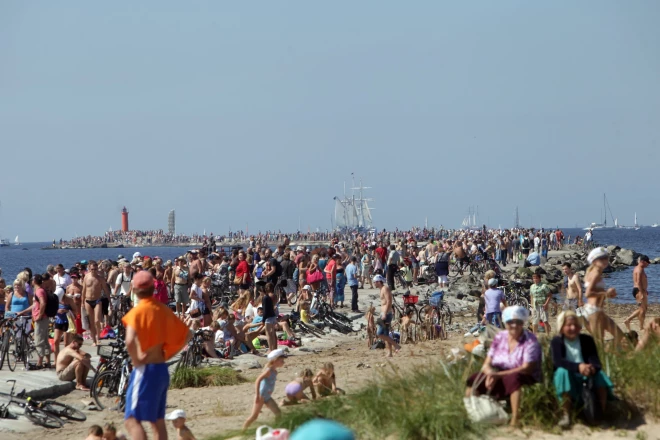 The Tall Ship Races на Мангальсале в 2013 году.