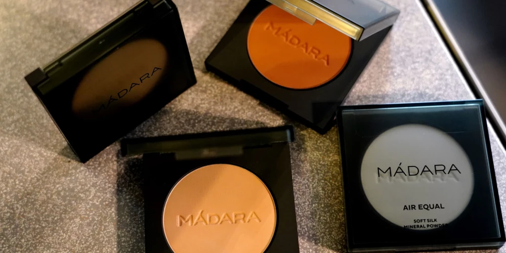 "Madara Cosmetics" produkti.