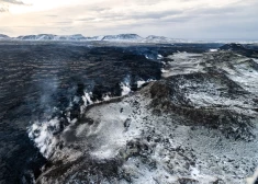 Ilustratīvs attēls, vulkāna izvirdums Reykjanes reģionā.