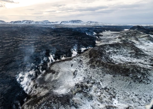 Islandē aktivizējies vulkāns, tika evakuēti cilvēki