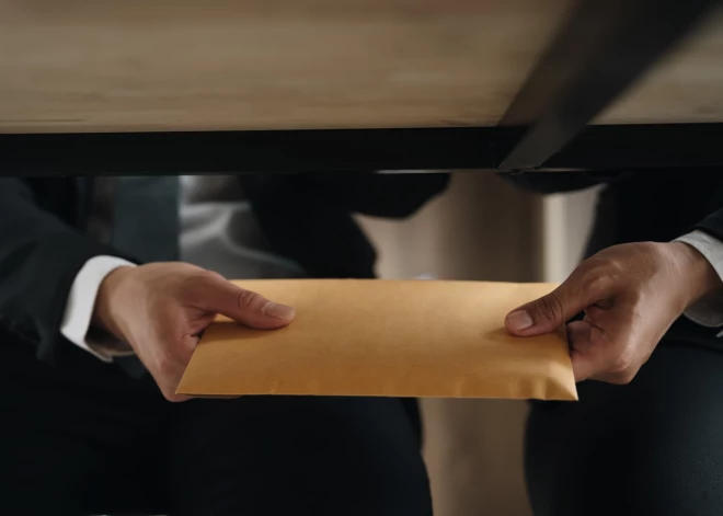 Turpinās tiesvedība krimināllietā pret augsta ranga Latgales policistu par kukuļņemšanu; kukulī saņemta nauda, gaļa, alkohols