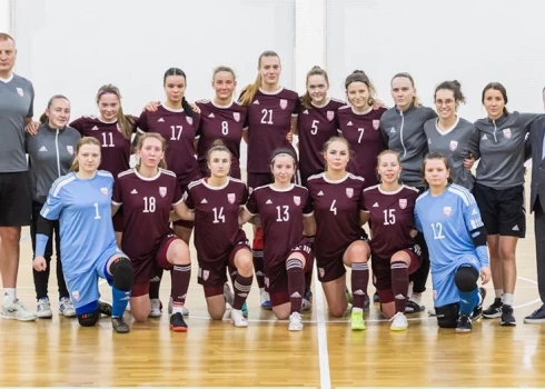Noskaidrots, kurām komandām PK kvalifikācijā pretī stāsies Latvijas sieviešu telpu futbola izlase 