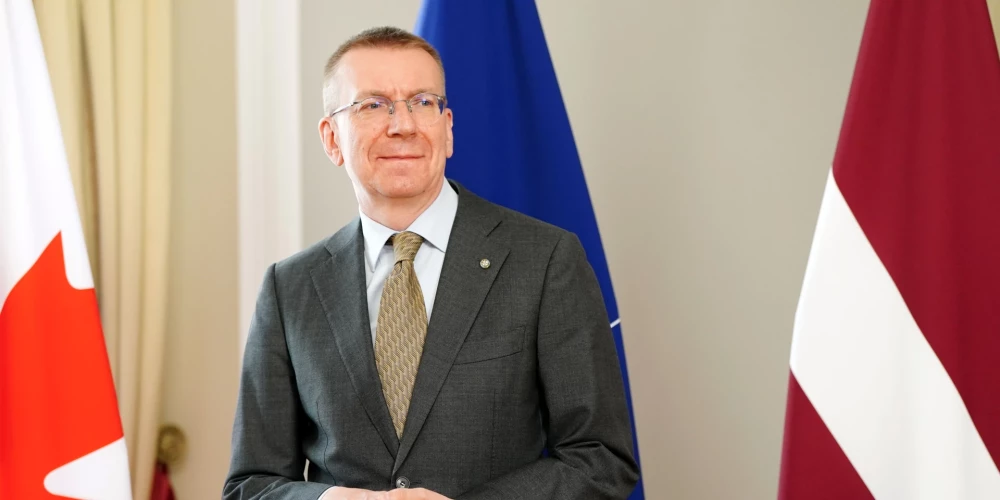 Valsts prezidents Edgars Rinkēvičs.