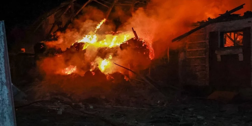 Krievijas uzbrukums Harkivai.