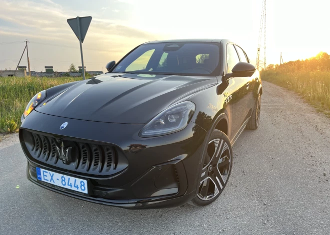 Itāļu zibens - testējam "Maserati Grecale Folgore"