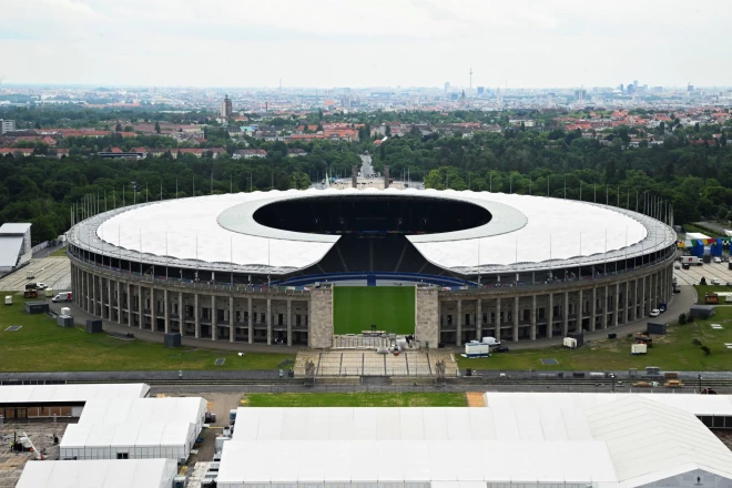 Berlīnes Olimpiskais stadions.