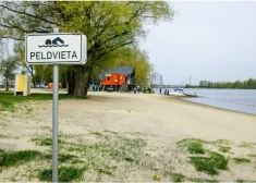 Peldvieta Lucavsalā.