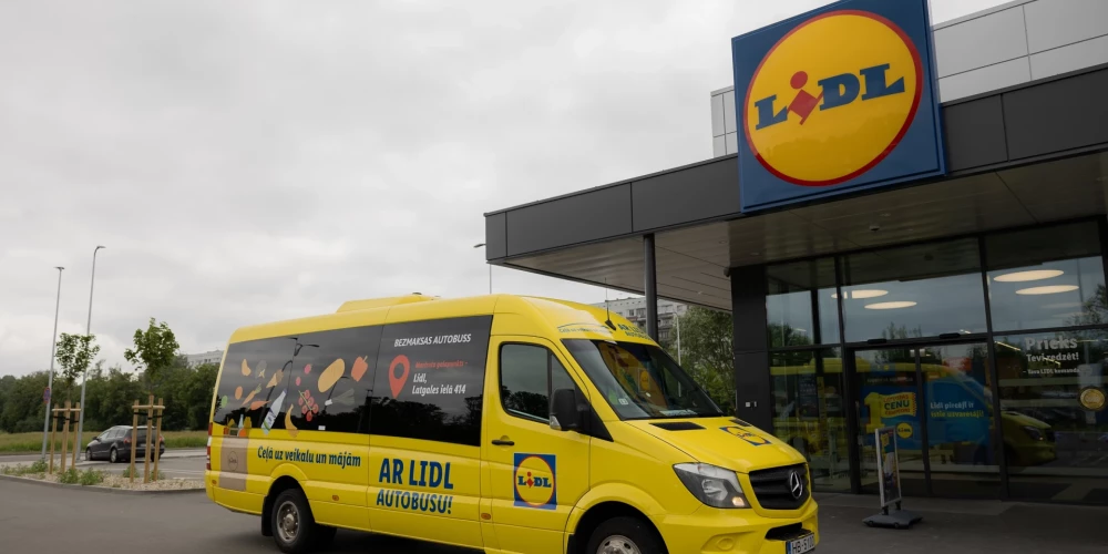 Новый микроавтобус Lidl будет совершать поездки по круговому маршруту в Кенгарагсе длительностью в общей сложности примерно 30 минут.