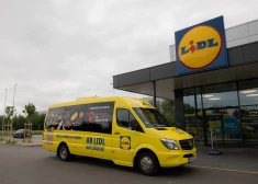 Новый микроавтобус Lidl будет совершать поездки по круговому маршруту в Кенгарагсе длительностью в общей сложности примерно 30 минут.