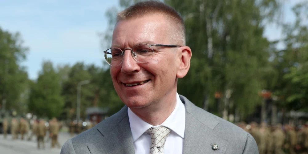 Президент Эдгар Ринкевич.