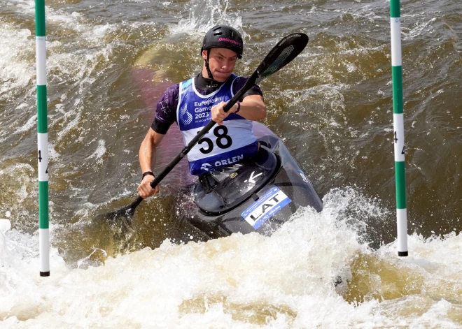 Plaudim 39.vieta Pasaules kausa posmā airēšanas slalomā