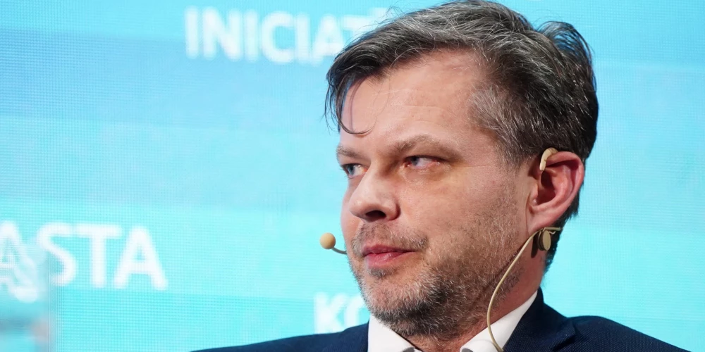 Konkurences padomes priekšsēdētājs Juris Gaiķis.