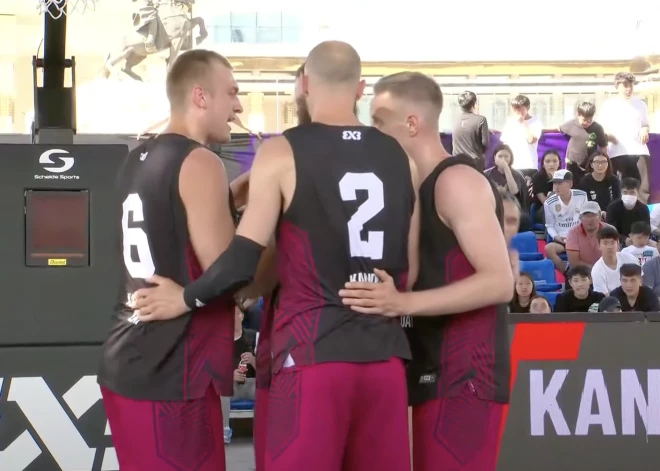 "Kandava"/"Turība" 3x3 basketbolisti "Masters" turnīru uzsākuši ar uzvaru