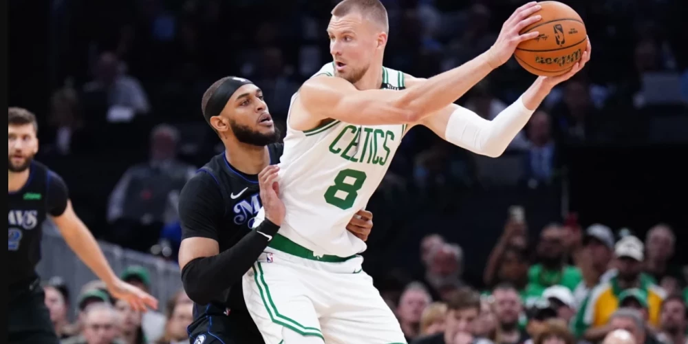 Kristaps Porziņģis kopā ar Bostonas "Celtics" komandu aizvadīs NBA finālsērijas otro spēli.